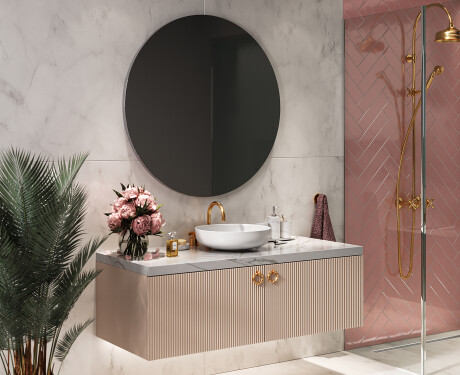 Okrągłe Lustro w ramie na wymiar L203 #6