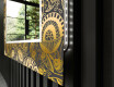 Podświetlane lustro dekoracyjne LED do przedpokoju - Ancient Pattern #11