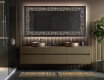 Podświetlane lustro dekoracyjne LED - Natural Stones #5