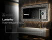 Podświetlane lustro dekoracyjne LED - Natural Stones #8