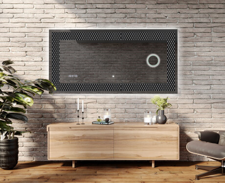 Podświetlane lustro dekoracyjne LED - Modern Masterpiece #5