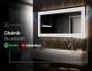 Podświetlane lustro dekoracyjne LED - Marble Uplift #7