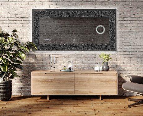 Podświetlane lustro dekoracyjne LED - Dark Elegance #5