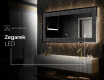 Podświetlane lustro dekoracyjne LED - Dark Elegance #8