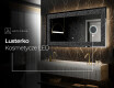Podświetlane lustro dekoracyjne LED - Dark Elegance #9