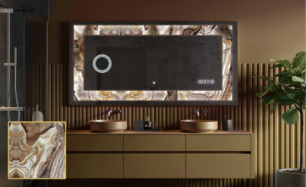 Podświetlane lustro dekoracyjne LED - Desert Wonders