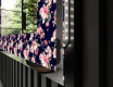 Podświetlane lustro dekoracyjne LED - Floral Layouts #3