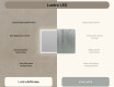 Zaokrąglane Lustro Łazienkowe Podświetlane 100x70cm  z Dual color, Włącznik dotykowy, Mata grzewcza, Głośnik bluetooth - L141 #7