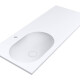 Umywalka NEW YORK 1200 L MATT #2