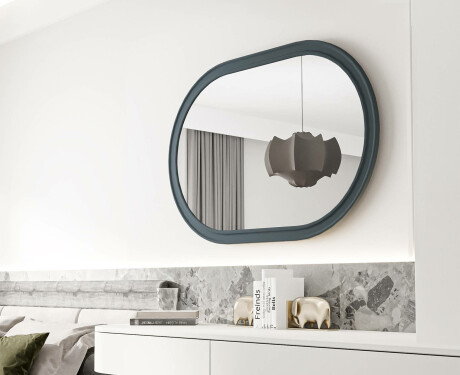 Lustro łazienkowe z ramą MDF L301