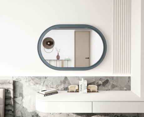 Lustro łazienkowe z ramą MDF L301 #4