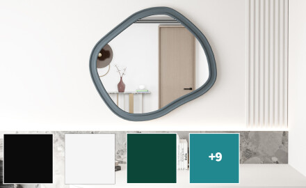 Lustro łazienkowe w ramie MDF na wymiar L303