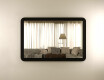 Zaokrąglone lustro w ramie MDF L299 #8