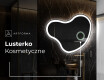 Lustro plama asymetryczne łazienkowe podświetlane LED N222 #4