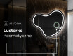 Lustro asymetryczne łazienkowe podświetlane LED N223 #4