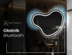Lustro asymetryczne łazienkowe podświetlane LED N223 #5