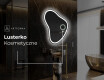 Lustro LED nieregularne z oświetleniem na ścianę V222 #5