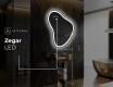 Lustro LED nieregularne z oświetleniem na ścianę V222 #8