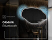 Lustro asymetryczne łazienkowe podświetlane LED O223 #5