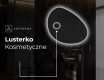 Lustro asymetryczne łazienkowe podświetlane LED H221 #5