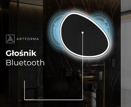 Lustro nieregularne podświetlane dekoracyjne LED H222 #7
