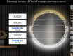 Okrągłe Lustro Łazienkowe Podświetlane LED115 #7