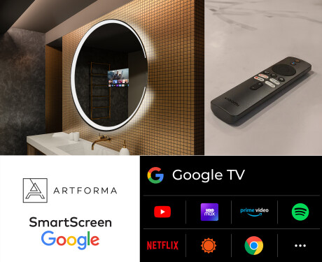 Okrągłe Lustro Łazienkowe Podświetlane LED123 #8