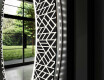 Okrągłe Lustro Łazienkowe Podświetlane Dekoracyjne LED- Triangless #11