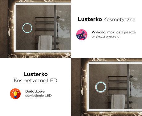 Lustro Łazienkowe Podświetlane LED146 #8