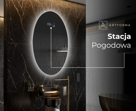 Lustro Łazienkowe Pionowe Podświetlane LED L226 #6