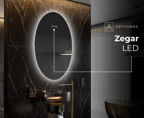 Lustro Łazienkowe Pionowe Podświetlane LED L226 #7