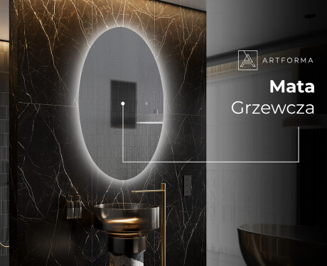 Lustro Łazienkowe Pionowe Podświetlane LED L226 #8