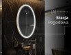 Lustro Łazienkowe Pionowe Podświetlane LED L228 #6