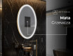 Lustro Łazienkowe Pionowe Podświetlane LED L228 #8