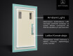 Duże Lustro Pionowe Wiszące Do Przedpokoju LED L49 #3