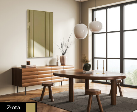 Prostokątne dekoracyjne kolorowe lustro na wymiar L170 #8