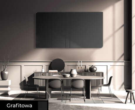 Zaokrąglone dekoracyjne kolorowe lustro na wymiar L173 #5