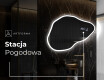 Lustro nieregularne podświetlane dekoracyjne LED P222 #6