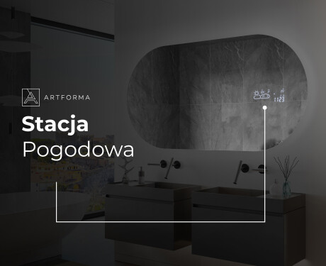 Lustro Łazienkowe Podświetlane L229 #7