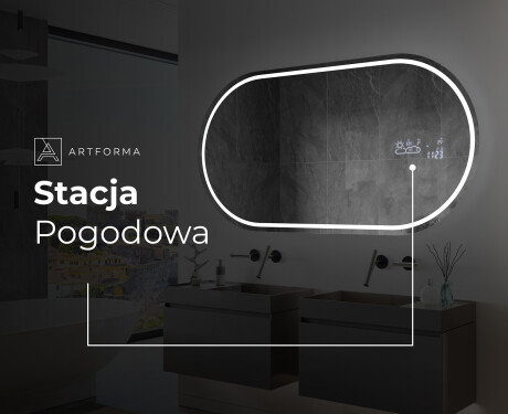 Lustro Łazienkowe Podświetlane L231 #7