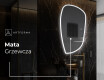Lustro LED asymetryczne na wymiar I222 #8