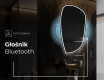 Lustro asymetryczne łazienkowe podświetlane LED I223 #5