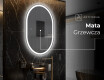 Lustro Łazienkowe Pionowe Podświetlane LED L230 #8