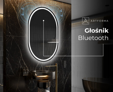 Lustro Łazienkowe Pionowe Podświetlane LED L231 #5