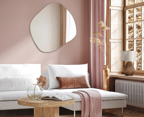 Lustro plama asymetryczne łazienkowe podświetlane LED R221 #5