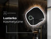 Lustro asymetryczne łazienkowe podświetlane LED R222 #5
