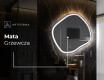 Lustro asymetryczne łazienkowe podświetlane LED R222 #9