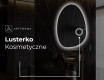 Lustro asymetryczne łazienkowe podświetlane LED SF221 #5