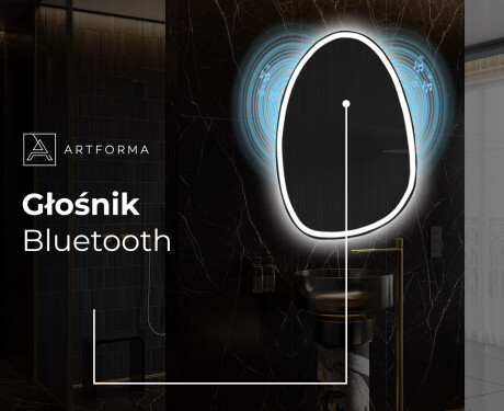 Lustro nieregularne podświetlane dekoracyjne LED SF222 #7