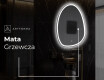 Lustro nieregularne podświetlane dekoracyjne LED SF222 #9